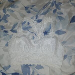 Felina White Lace Bralette